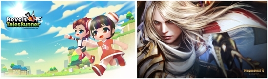 넥슨이 배급하는 '테일즈런너 리볼트'(왼쪽)과 '드래곤네스트2: 레전드'.