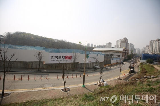 경기 용인 동백지구 '동백 코아루 스칸디나하우스' 건설현장/사진제공=이삭디벨로퍼