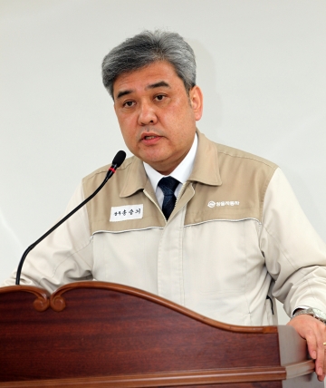 송승기 쌍용차 생산본부장/사진제공=쌍용차