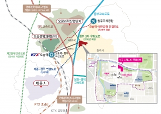 지웰시티 약도.