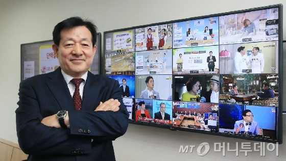 이영필 공영홈쇼핑 대표이사/사진=이기범 기자