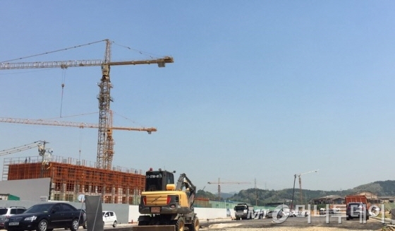 경기도 시흥시 은계공공주택지구 공사 현장 모습 /사진=배규민