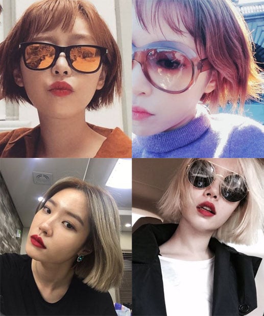 /사진= 가인, 김새롬 인스타그램