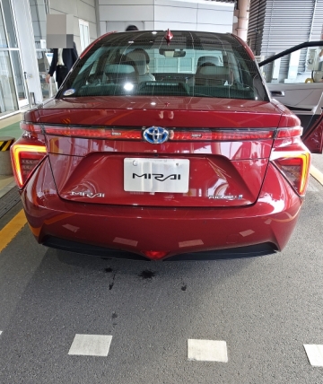 미라이 내부 인테리어 모습. 디지털화 한 프리우스와 비슷한 구조다. /사진=장시복 기자