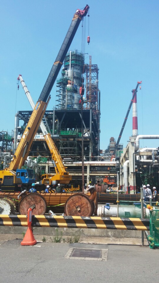 SK이노베이션 울산CLX 내 제3정유공장 보수 공사 현장/사진제공=SK이노베이션