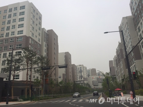 마곡지구내 공사 현장 모습/사진=배규민 기자