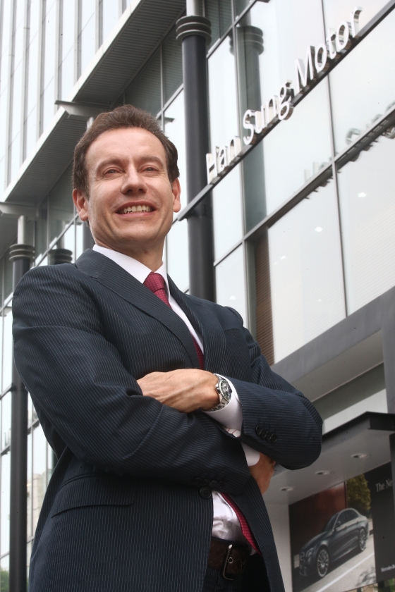 한성자동차 울프 아우스프룽 사장/사진=임성균 기자