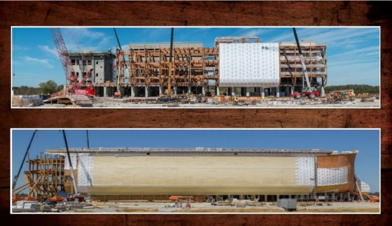 제작 중인 '노아의 방주'/사진출처=아크 인카운터 공식 사이트