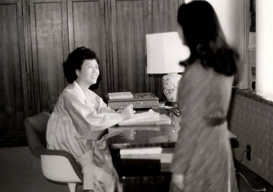 고 육영수 여사 생전 모습. /사진=뉴스1