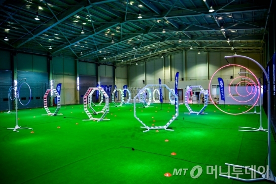 DJI 아레나 내부. /사진=DJI코리아