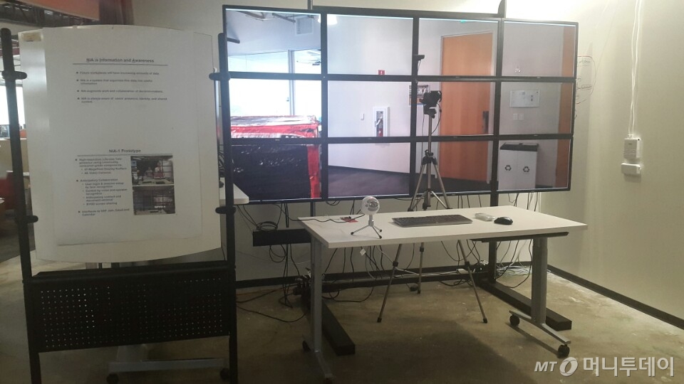 /실리콘밸리 SAP 랩스는 인공지능(AI), 빅데이터 등의 미래기술을 시험할 수 있는 도구 등이 곳곳에 배치돼 있다. /사진=김지민 기자