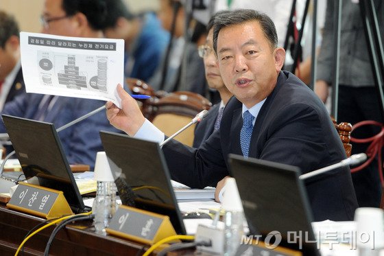 이찬열 더불어민주당 의원. 2016.10.5/뉴스1  <저작권자 © 뉴스1코리아, 무단전재 및 재배포 금지>