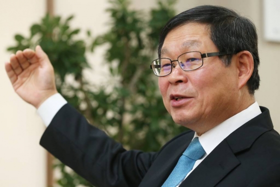 머투초대석 김용근 자동차산업협회장 인터뷰/사진=이기범 기자 leekb@