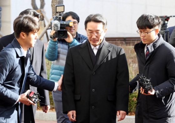 29일 검찰에 출석한 현기환 전 청와대 정무수석 / 사진 = 뉴시스