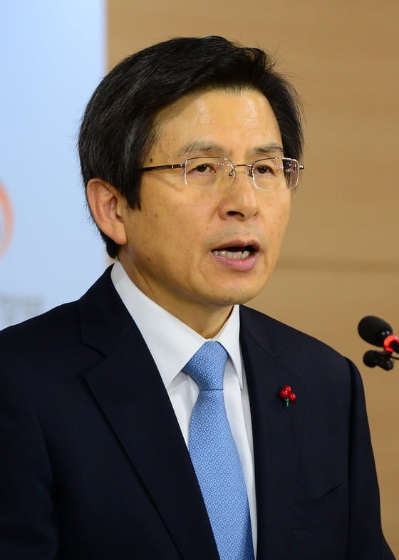 황교안 대통령 권한대행 국무총리/ 사진=뉴스1