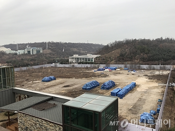 서울 마포구 상암동 롯데복합쇼핑몰 부지. /사진=신현우 기자