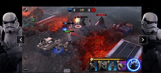 넷마블의 '스타워즈: 포스 아레나'.