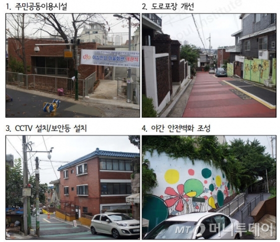 정비사업이 완료된 개봉동 이심전심마을