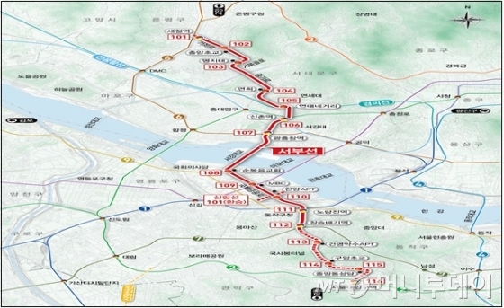 서부선/사진제공=서울시