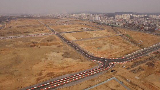 경기도 평택시 고덕국제신도시 전경 /사진제공=GS건설