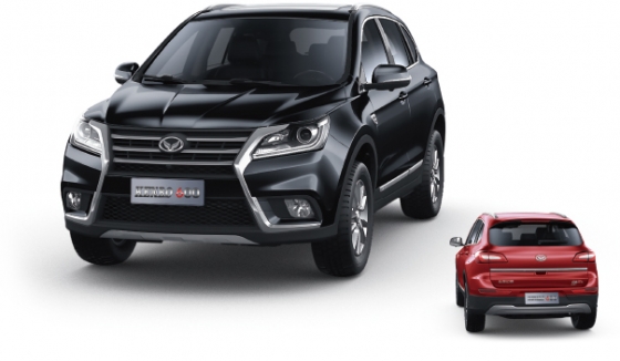 중한자동차 SUV '켄보 600'/사진=중한자동차