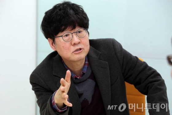 주철환 대표는 현재 블랙리스트와 중국의 사드 보복 등으로 얼룩진 문화예술계 상황을 "위기이자 기회"로 표현했다. /사진=임성균 기자