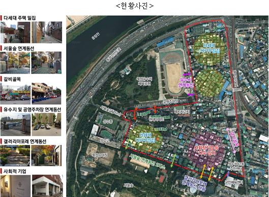 뚝섬 사업 대상시 현황/사진=서울시