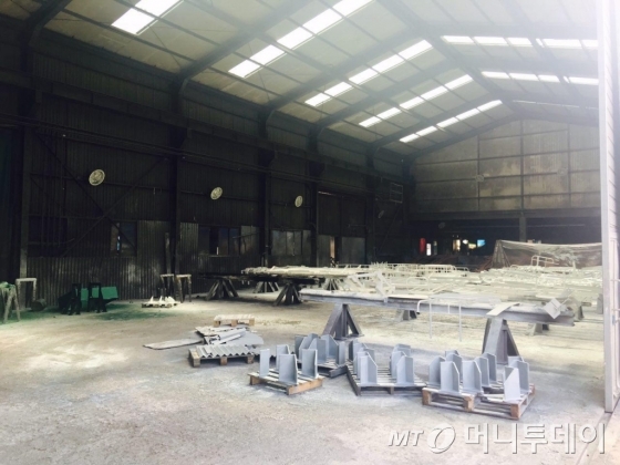 거제시에 위치한 도장업체  한창의 사업소 모습./사진=김하늬