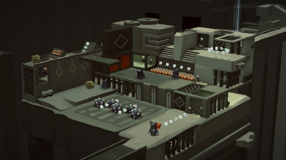 '애프터 디 엔드' 게임화면. 이 게임은 360도 회전 카메라를 활용해 다양한 퍼즐을 통과하는 3D 퍼즐 어드벤처 장르다. /사진제공=넥슨.