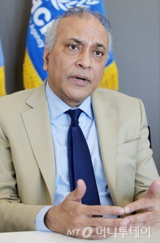 나비드 후세인 유엔난민기구(UNHCR) 한국대표부 대표/사진=김창현 기자