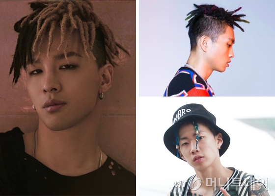 왼쪽부터 빅뱅 태양, 래퍼 씨잼, 가수 박재범 /사진=태양 인스타그램, 씨잼 인스타그램, 머니투데이DB