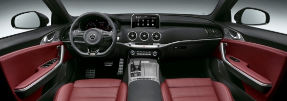 기아차 스팅어의 내부 /사진제공=기아자동차