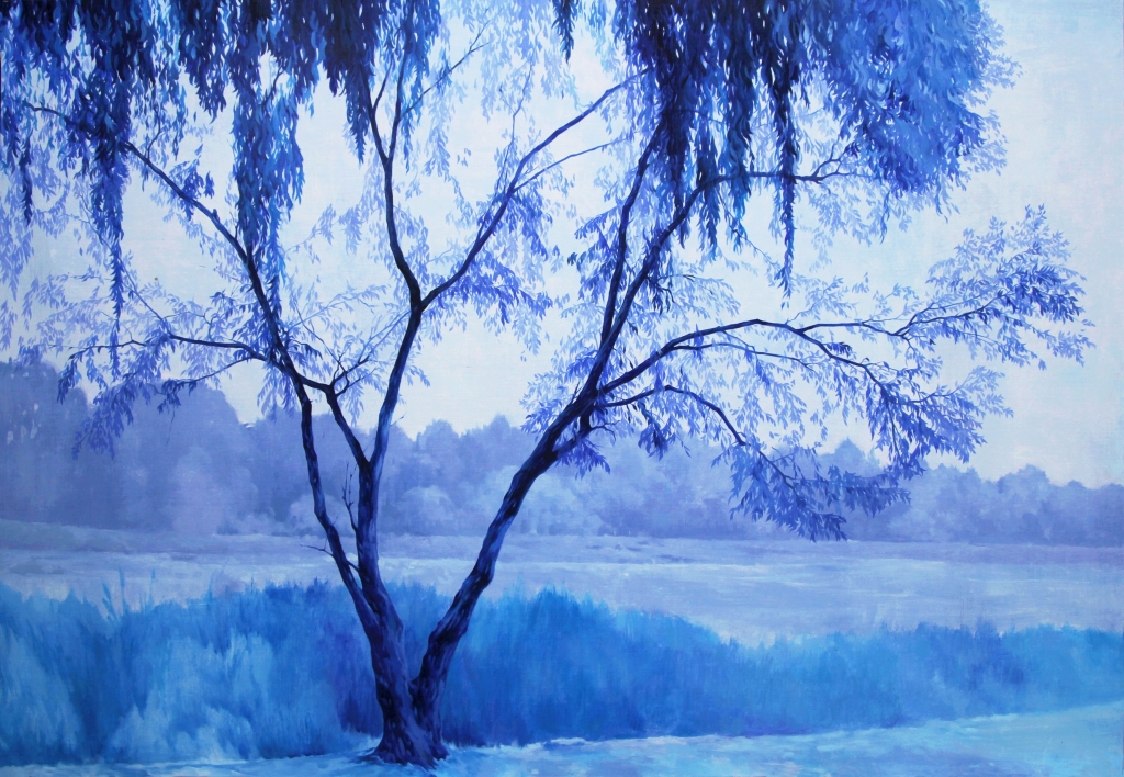 정영환_그저 바라보기-떠난 그 후_112.1x162.2cm_oil on canvas_2017/사진제공=정영환