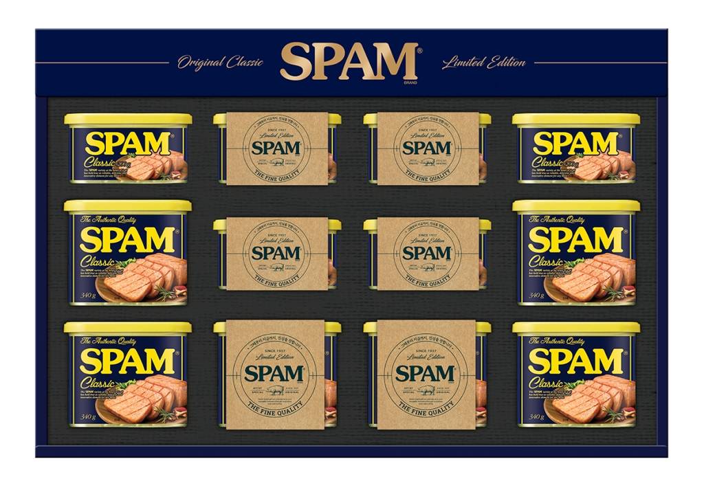 CJ제일제당 스팸 선물세트./사진제공=CJ제일제당