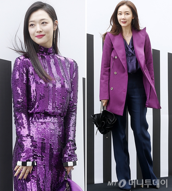 배우 설리, 최지우/사진=머니투데이 DB