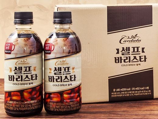 롯데칠성음료가 최근 11번가를 통해 시범 판매에 나선 '칸타타 셀프바리스타'./사진제공=11번가 상품 안내 캡처