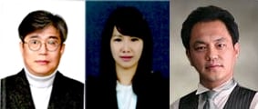 왼쪽부터 손봉상 주택금융공사 비상임이사, 조민주 주택금융공사 비상임이사, 최상현 신용보증기금 비상임이사. / 사진제공=각사