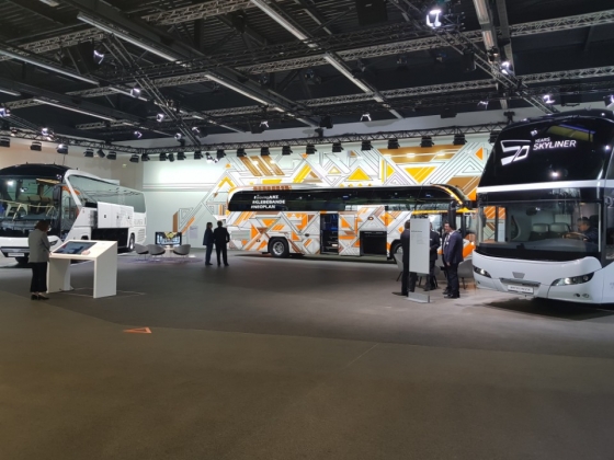 네오플랜 버스 모델 라인업/사진=장시복 기자