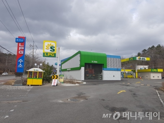 울산 옥동 LPG수소복합충전소 전경/사진(울산)=장시복