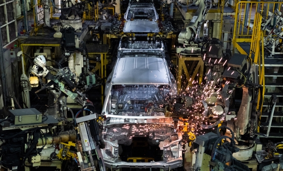 쌍용차 평택공장 차체3라인/사진제공=쌍용차