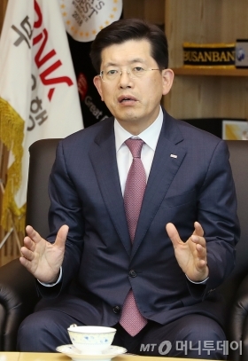 빈대인 BNK부산은행장./사진촬영=김휘선 사진기자.