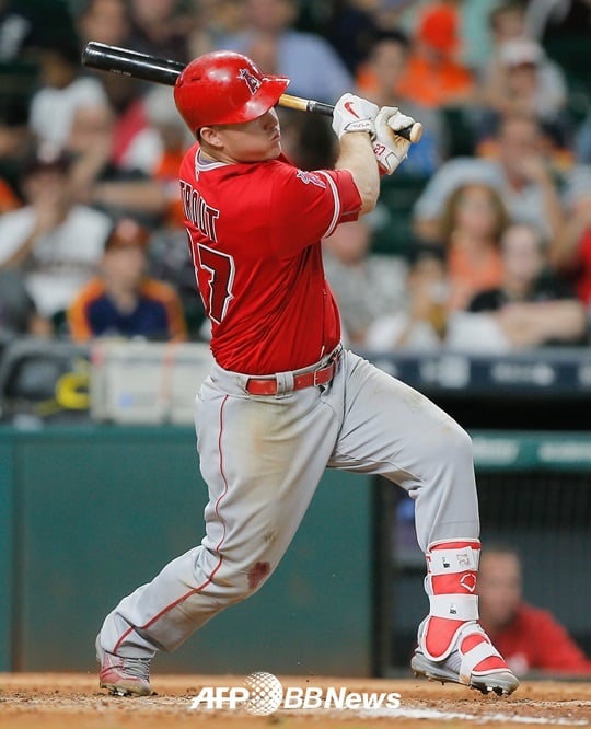 마이크 트라웃. /AFPBBNews=뉴스1