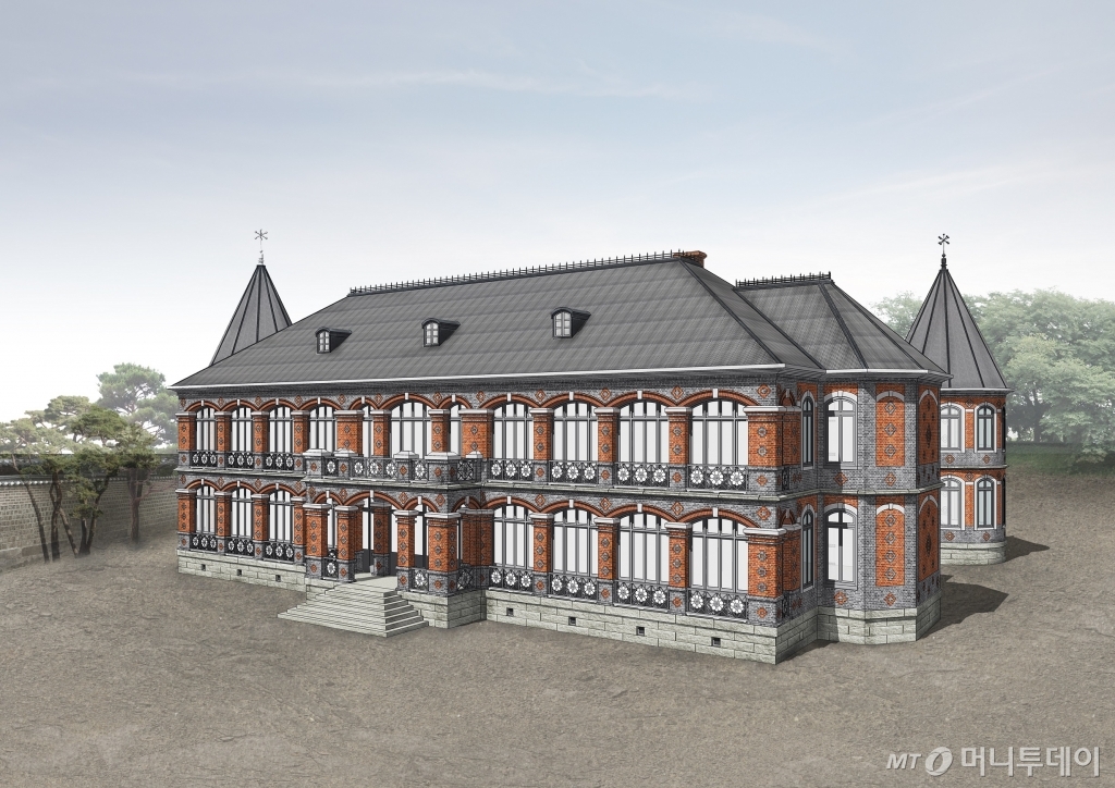 덕수궁 복원 투시도.