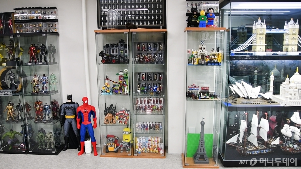 개그맨 이상훈씨의 개인 작업실 겸 비밀 아지트. /사진=이상봉 기자