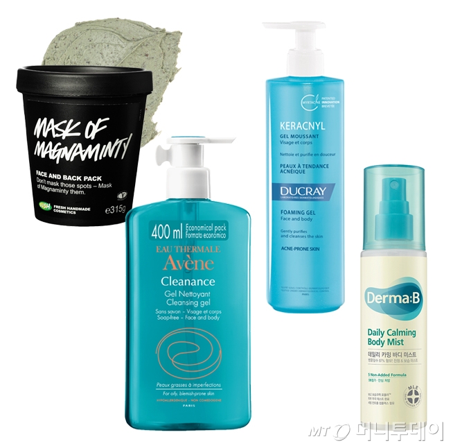 /사진제공=러쉬, 아벤느, 듀크레이, 더마비