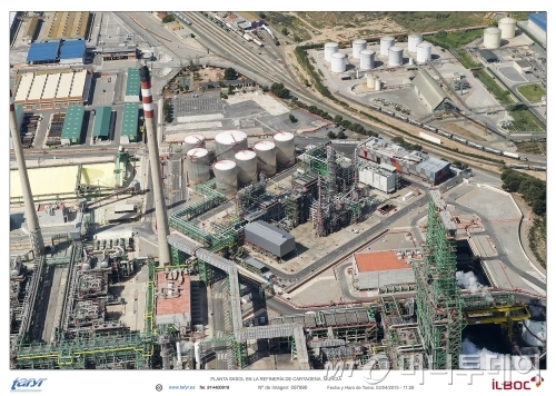 스페인 카르타헤나의 일복(ILBOC) 생산기지는 2012년 말부터 약 4700억원의 자본이 투입돼 건설됐다. 사진은 일복 기지의 전경 모습. /사진= 일복 제공