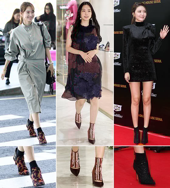 배우 신민아, 그룹 에이핑크 손나은, 소너시대 수영/사진=로저 비비에, 머니투데이 DB