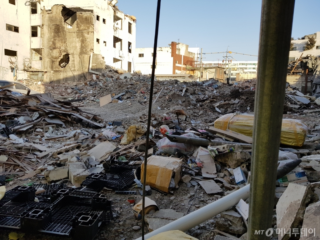 세운 3-1구역 철거 현장. /사진=유엄식 기자