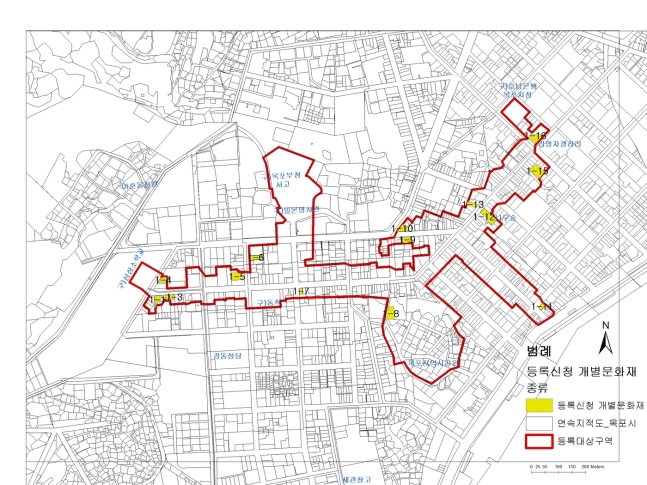 목포 근대역사문화공간./사진제공=문화재청