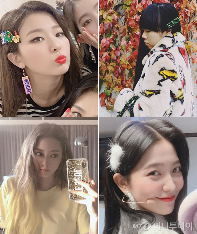 /사진=레드벨벳, 수지 버블, 한예슬 인스타그램